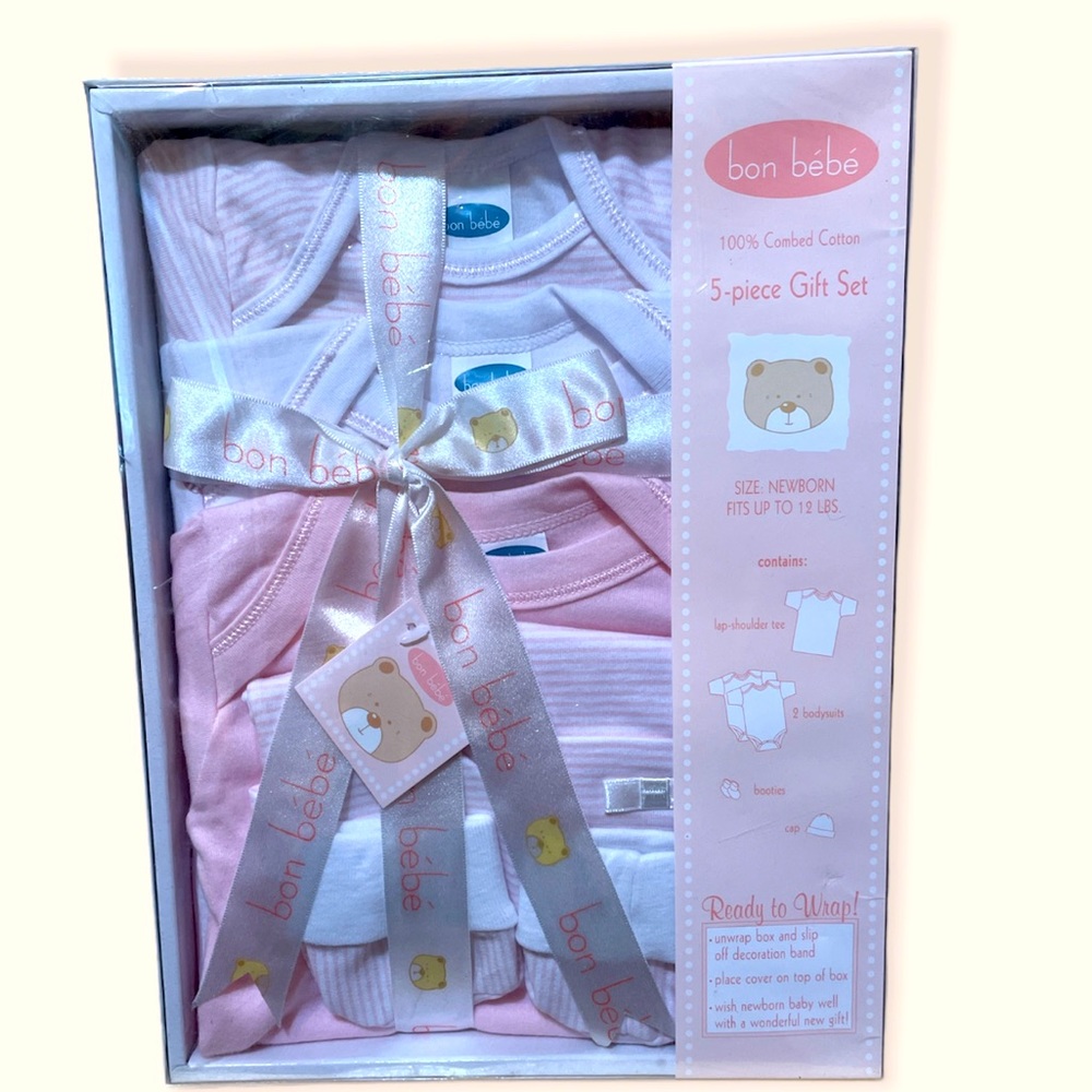 Bon Bebe 5 Piece Gift Set NWT